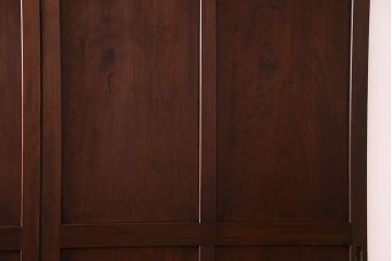 【I様ご成約済み】和製アンティーク　存在感のあるモダンな板戸(引き戸、建具)4枚セット