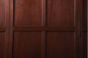 【I様ご成約済み】和製アンティーク　存在感のあるモダンな板戸(引き戸、建具)4枚セット