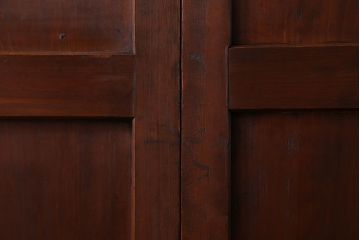 【I様ご成約済み】和製アンティーク　存在感のあるモダンな板戸(引き戸、建具)4枚セット