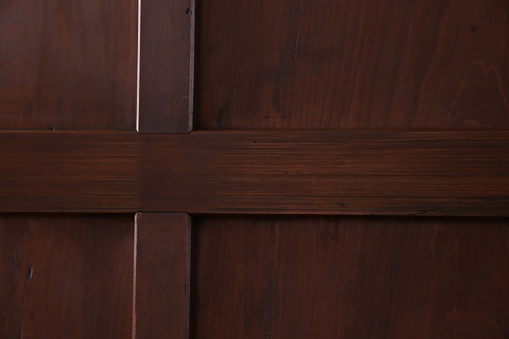 【I様ご成約済み】和製アンティーク　存在感のあるモダンな板戸(引き戸、建具)4枚セット