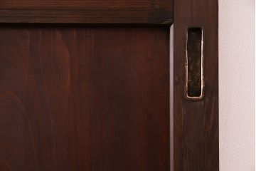 【I様ご成約済み】和製アンティーク　存在感のあるモダンな板戸(引き戸、建具)4枚セット
