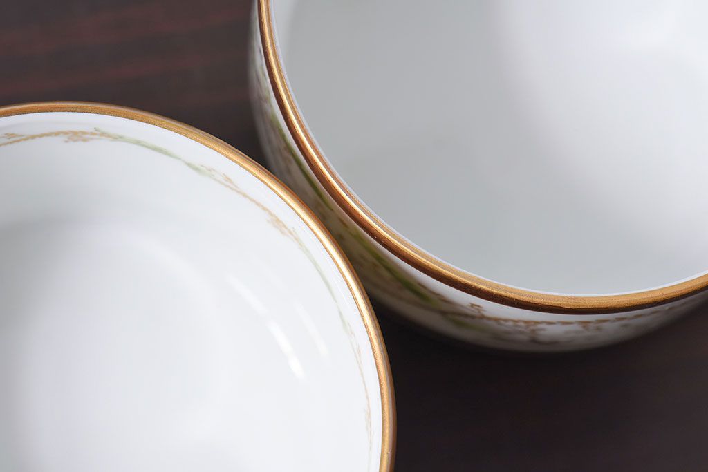 アンティーク雑貨　Richard Ginori(リチャード・ジノリ) ラ・スカラ　カップ&ソーサー(洋食器)2客セット