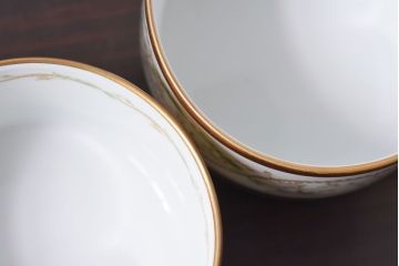 アンティーク雑貨　Richard Ginori(リチャード・ジノリ) ラ・スカラ　カップ&ソーサー(洋食器)2客セット