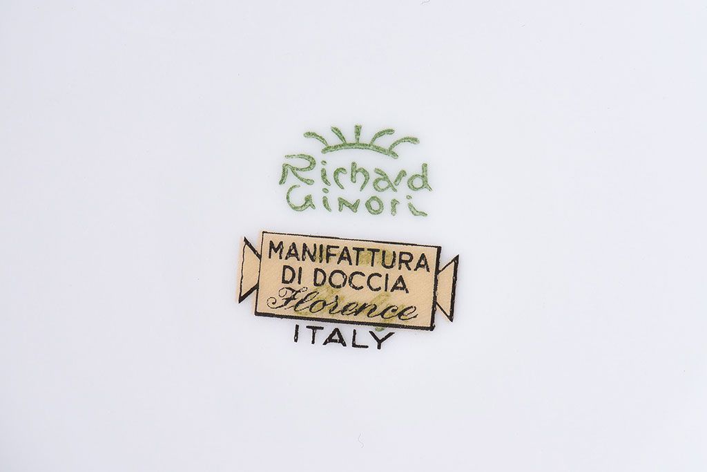 アンティーク雑貨　Richard Ginori(リチャード・ジノリ) ラ・スカラ　カップ&ソーサー(洋食器)2客セット