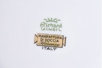 アンティーク雑貨　Richard Ginori(リチャード・ジノリ) ラ・スカラ　カップ&ソーサー(洋食器)2客セット