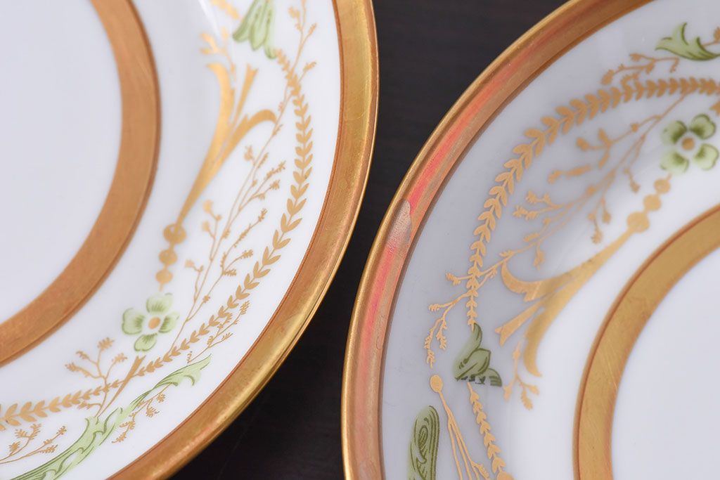 アンティーク雑貨　Richard Ginori(リチャード・ジノリ) ラ・スカラ　カップ&ソーサー(洋食器)2客セット