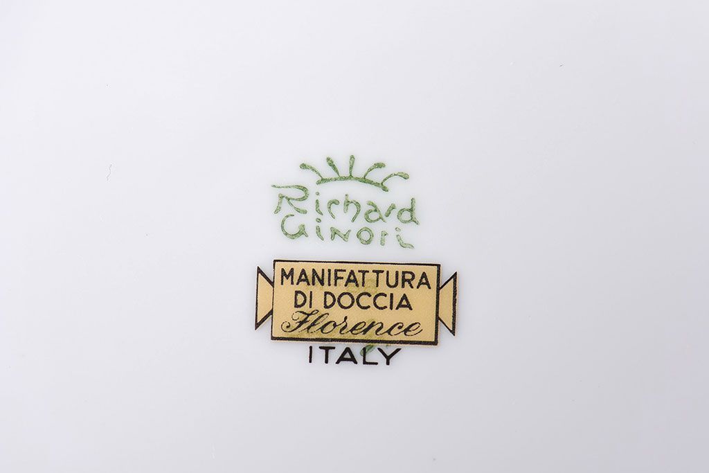 アンティーク雑貨　Richard Ginori(リチャード・ジノリ) ラ・スカラ　カップ&ソーサー(洋食器)2客セット