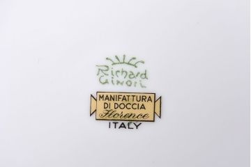 アンティーク雑貨　Richard Ginori(リチャード・ジノリ) ラ・スカラ　カップ&ソーサー(洋食器)2客セット