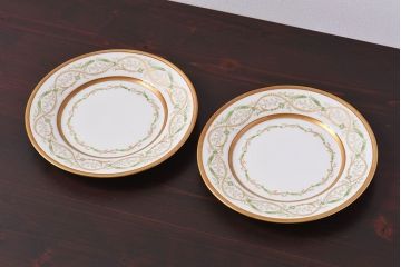 アンティーク雑貨　Richard Ginori(リチャード・ジノリ) ラ・スカラ　プレート(皿、洋食器)2枚セット