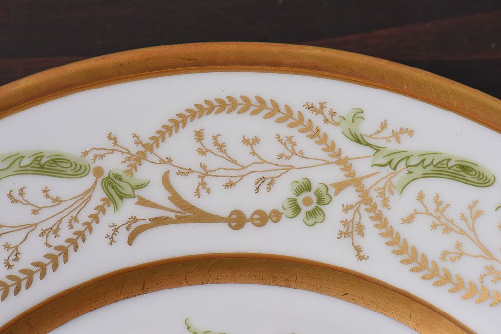 アンティーク雑貨　Richard Ginori(リチャード・ジノリ) ラ・スカラ　プレート(皿、洋食器)2枚セット