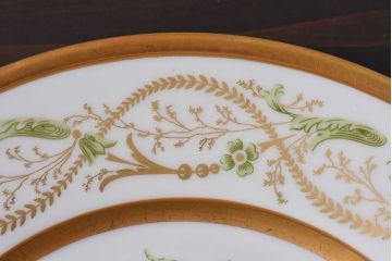 アンティーク雑貨　Richard Ginori(リチャード・ジノリ) ラ・スカラ　プレート(皿、洋食器)2枚セット