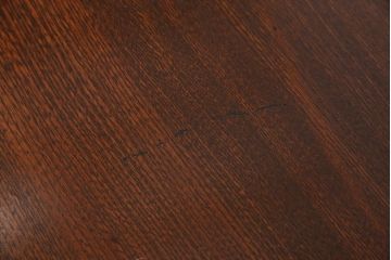 レトロ家具　和製アンティーク　栓材　レトロな雰囲気が魅力の特大丸ちゃぶ台(座卓、ラウンドテーブル)