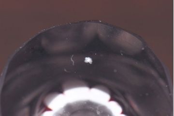 アンティーク雑貨　昭和初期　和モダンな雰囲気漂う切子ショットグラス(酒器)2個セット(1)