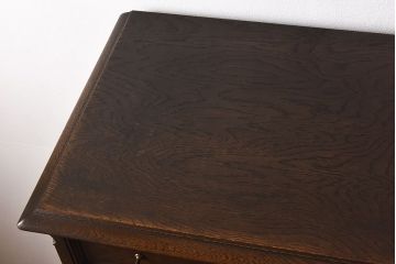 ヴィンテージ家具　ビンテージ　永田良介商店　優雅な雰囲気漂う大型チェスト(整理箪笥、タンス、引き出し)