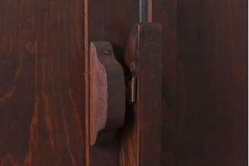 アンティーク家具　1920年頃　オーク材　クラシカルな雰囲気漂う小振りなドレッシングチェスト(ドレッサー)