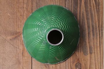 昭和期　使い古された質感がかっこいい!アルミのペンダントライト(天井照明、吊り下げ照明)