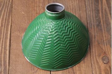 昭和期　使い古された質感がかっこいい!アルミのペンダントライト(天井照明、吊り下げ照明)