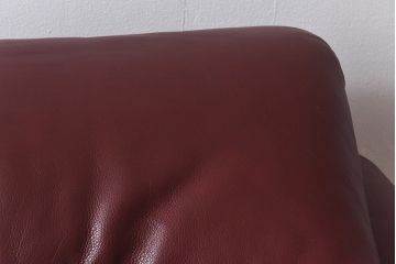 中古　Cassina(カッシーナ)　MARALUNGA(マラルンガ)　本革　FY革　1Pソファ(定価約100万円)