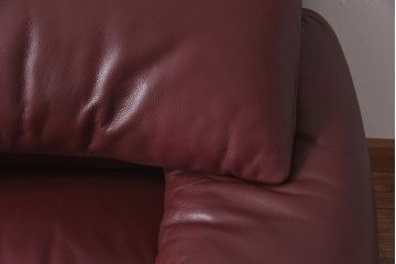 中古　Cassina(カッシーナ)　MARALUNGA(マラルンガ)　本革　FY革　1Pソファ(定価約100万円)