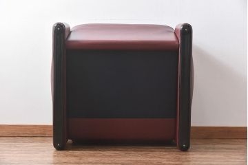 中古　Cassina(カッシーナ)　MARALUNGA(マラルンガ)　本革　FY革　1Pソファ(定価約100万円)