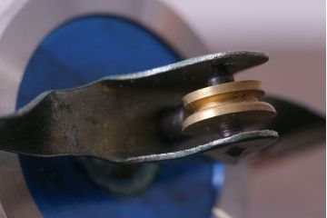 アンティーク雑貨　昭和期　タイガー商会　T.K　レトロなジョッキーゴマ(輸出用)(2)