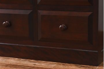 ビンテージ　松本民芸家具　リメイク　品良く仕上げてくれるローチェスト(引き出し、和タンス)