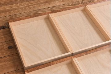 ペイント家具　両面引き出し付き特大ダイニングテーブル(作業台、作業テーブル)