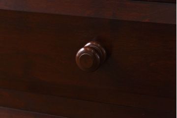 ビンテージ　松本民芸家具　リメイク　脚付きローチェスト(引き出し、和タンス)