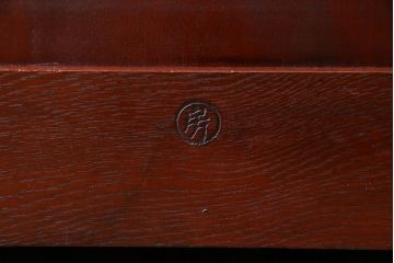 ビンテージ　民芸家具　前面ケヤキ材　米沢車箪笥(時代箪笥)