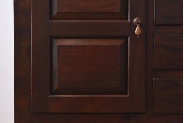 中古　松本民芸家具　A型サイドボード(リビングボード、キャビネット、ローボード)(定価約32万円)(1)