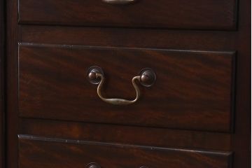 中古　松本民芸家具　A型サイドボード(リビングボード、キャビネット、ローボード)(定価約32万円)(1)