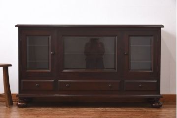 中古　松本民芸家具　C-Ⅱ型サイドボード(リビングボード、キャビネット)(定価約60万5千円)