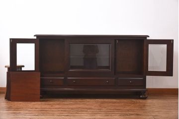 中古　松本民芸家具　C-Ⅱ型サイドボード(リビングボード、キャビネット)(定価約60万5千円)