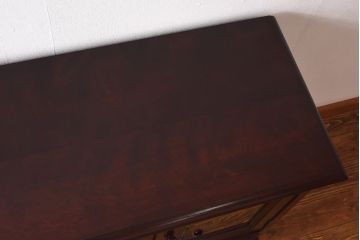 中古　松本民芸家具　C-Ⅱ型サイドボード(リビングボード、キャビネット)(定価約60万5千円)