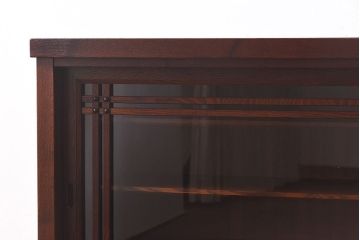 中古　民芸家具　和モダンにぴったりの水屋箪笥サイドボード(収納棚、ローボード)