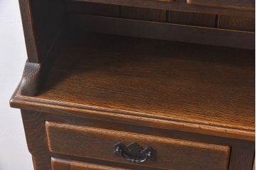中古　飛騨産業　PROVINCIAL(プロヴィンシャル・プロビンシャル)　特注　古い風格のあるカップボード(食器棚、キャビネット)(定価約78万円)