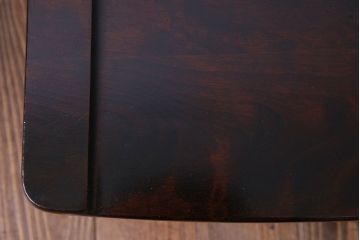 中古　北海道民芸家具　HM620　滑らかな質感が美しいラダーバックチェア(椅子、ダイニングチェア)(3)