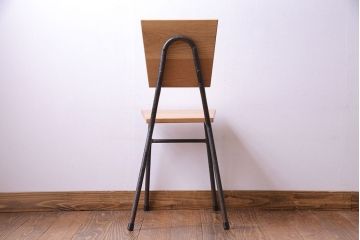 ラフジュ工房オリジナル　ナラ材　シンプルなチェア(椅子、ダイニングチェア)(1)