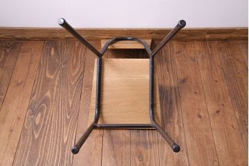 ラフジュ工房オリジナル　ナラ材　シンプルなチェア(椅子、ダイニングチェア)(1)