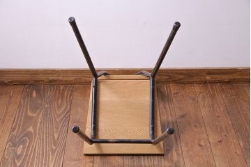 ラフジュ工房オリジナル　ナラ材　シンプルなチェア(椅子、ダイニングチェア)(2)