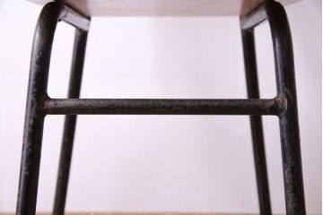 ラフジュ工房オリジナル　ナラ材　シンプルなチェア(椅子、ダイニングチェア)(3)