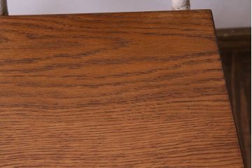 ペイント家具　ナラ材　ナチュラルな雰囲気漂うシンプルなチェア(イス、椅子)(2)