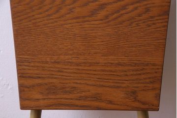 ペイント家具　ナラ材　古いフレームが魅力のシンプルなチェア(イス、椅子)