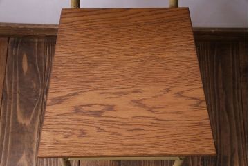 ペイント家具　ナラ材　古いフレームが魅力のシンプルなチェア(イス、椅子)