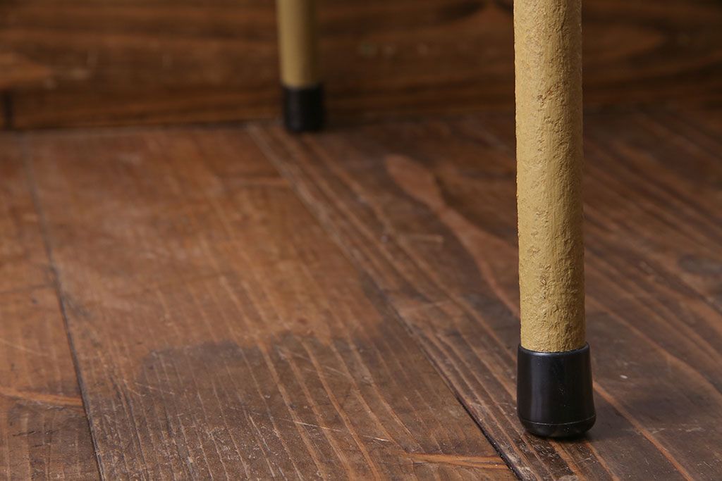 ペイント家具　ナラ材　古いフレームが魅力のシンプルなチェア(イス、椅子)