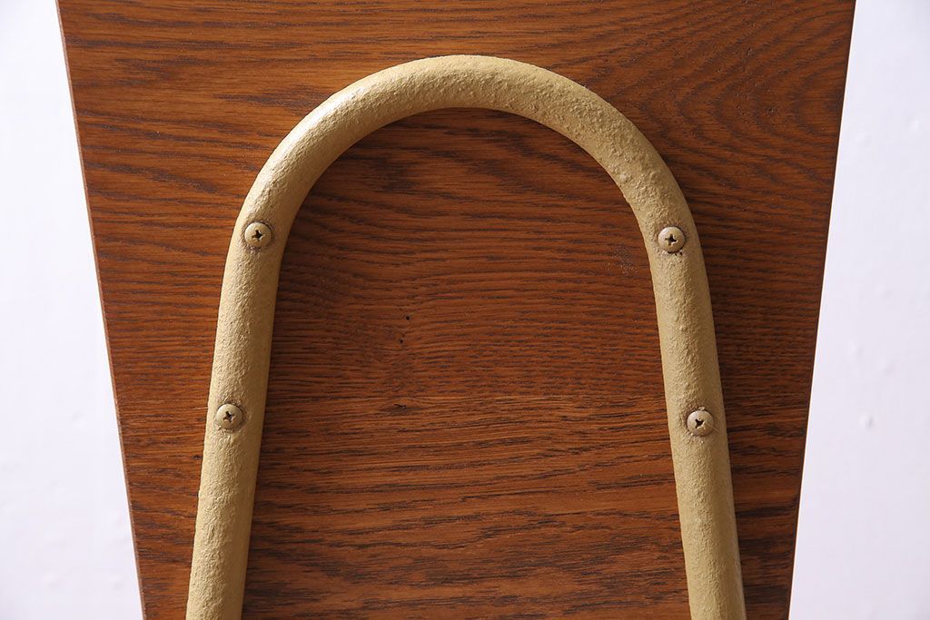 ペイント家具　ナラ材　古いフレームが魅力のシンプルなチェア(イス、椅子)