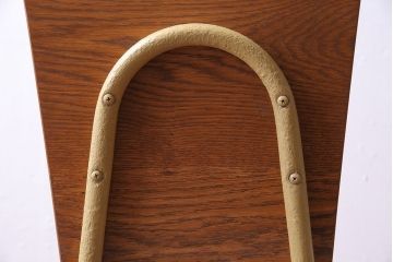 ペイント家具　ナラ材　古いフレームが魅力のシンプルなチェア(イス、椅子)