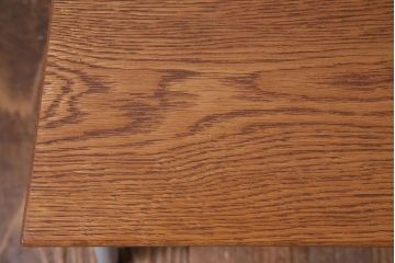 ペイント家具　ナラ材　ナチュラルな雰囲気漂うシンプルなチェア(イス、椅子)(3)