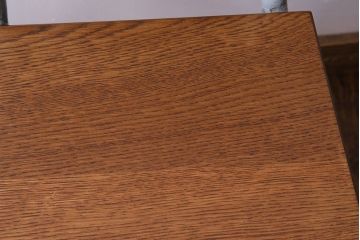 ペイント家具　ナラ材　ナチュラルな雰囲気漂うシンプルなチェア(イス、椅子)(3)