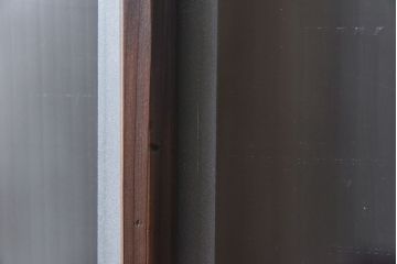 3種類のガラスが味わい深い引き戸(ガラス戸、格子戸、建具)2枚セット